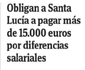 NOSOTROS TRABAJAMOS POR LA IGUALDAD SALARIAL, OTROS SOLO HABLAN DE ELLA.